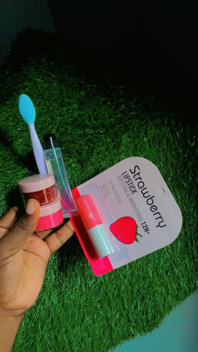 Kit soin des lèvres fraise