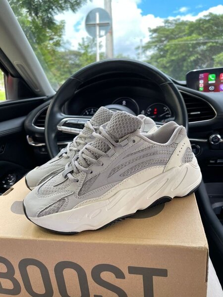 Baskets mode gris confort