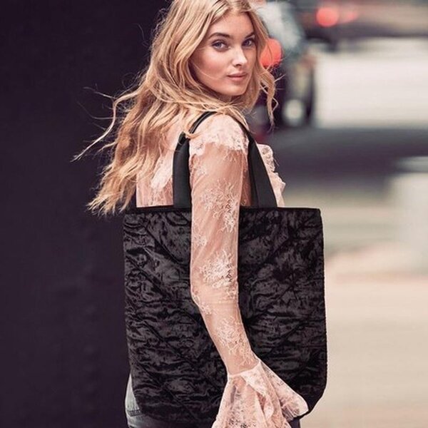 Victoria Secret Velvet Tote