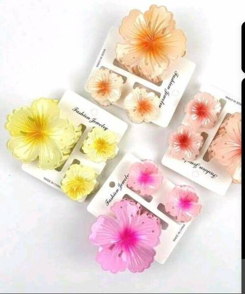 Pinces à cheveux forme  fleure