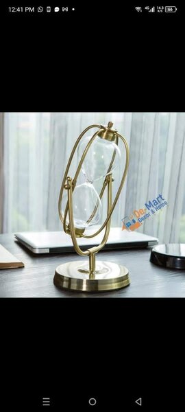 ROTATING HOUR GLASS/SAND TIMER