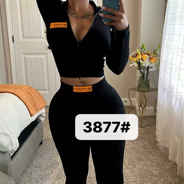 Ensemble Femme Noire Élegant