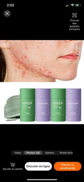 Stick de Soin Réparateur Acné