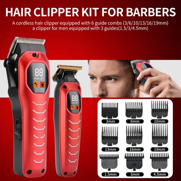 Tondeuse Pro Sans Fil Rechargeable