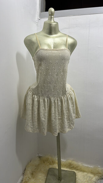 Robe d'été en dentelle chic