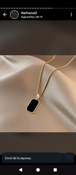 Collier Pendentif Élegant