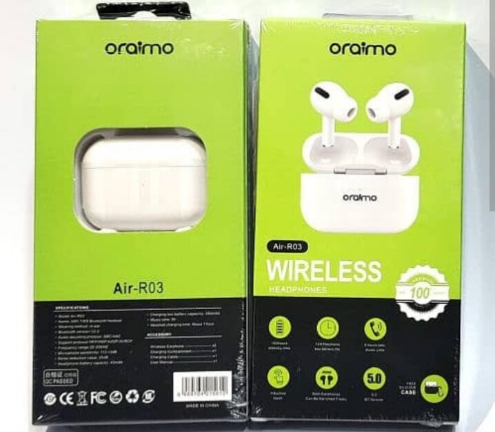 Pro 5s and oraimo airpod