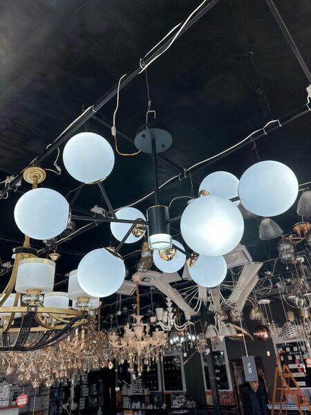 Люстра шарики