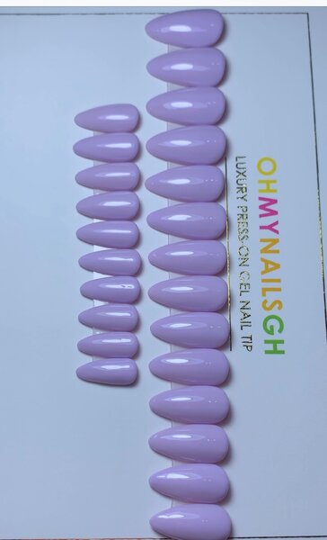 COLOR ALMOND NAILS  PRESS-ON