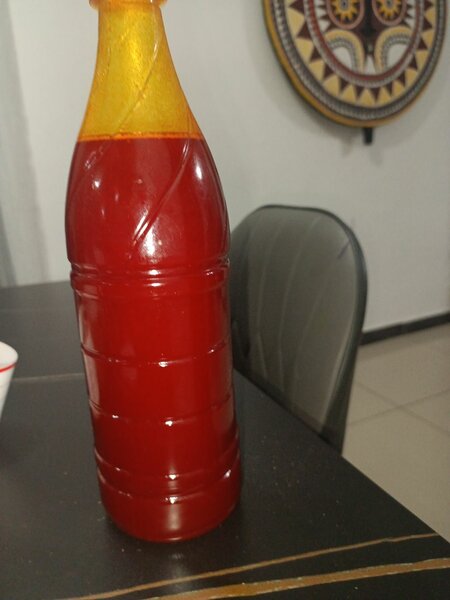 Huile de palme rouge naturelle