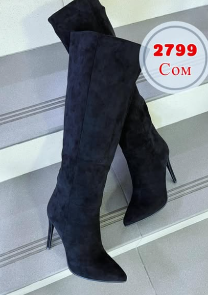 сапоги на каблуках