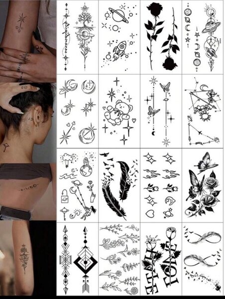 Tatouages Éphémères Artistiques