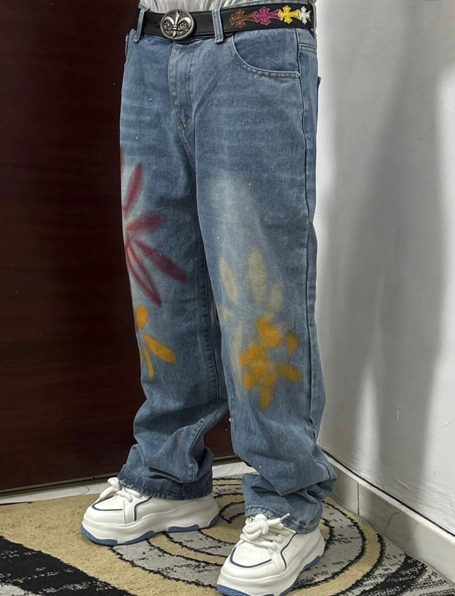 Jean baggy décontracté