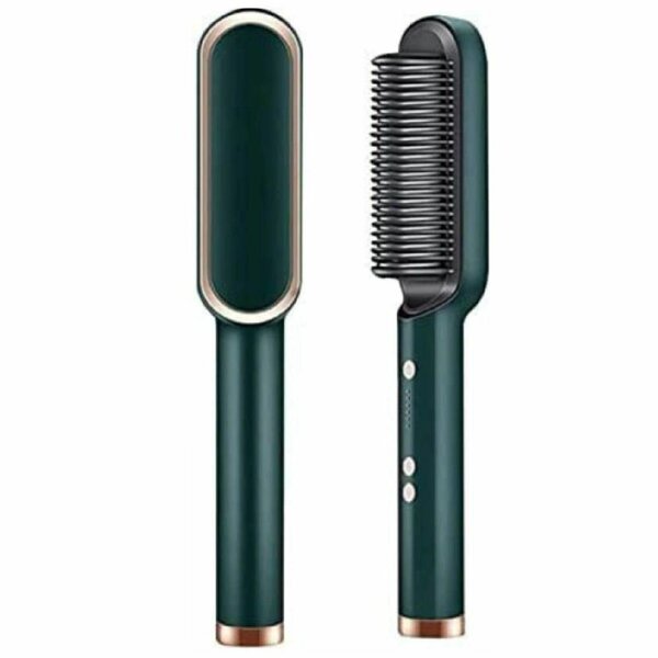 Hair straightner brush