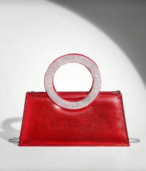 Sac à main rouge chic