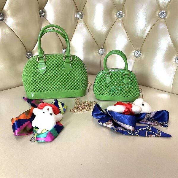 2 in 1 ladies beads bag