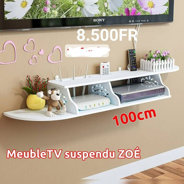 MeubleTV suspendu ZOE
