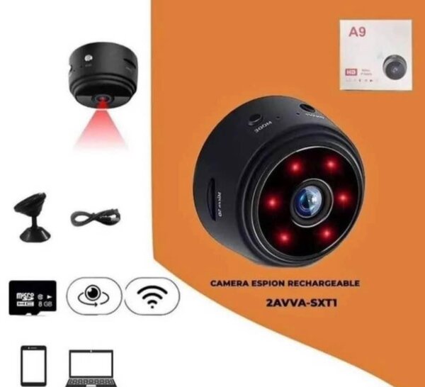 Mini caméra surveillance wifi Full HD