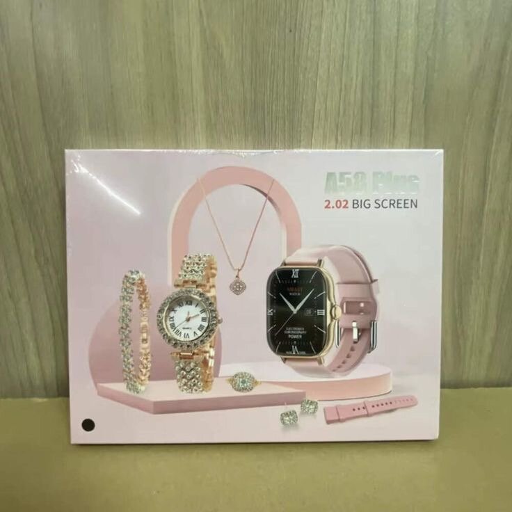 Ensemble Montre Intelligente et Bijoux