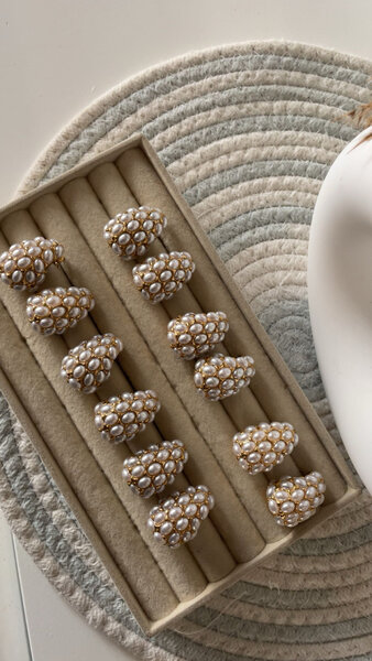 Boucles d'oreilles Perles Élégantes