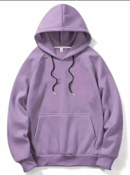 Sweat à capuche violet lilas