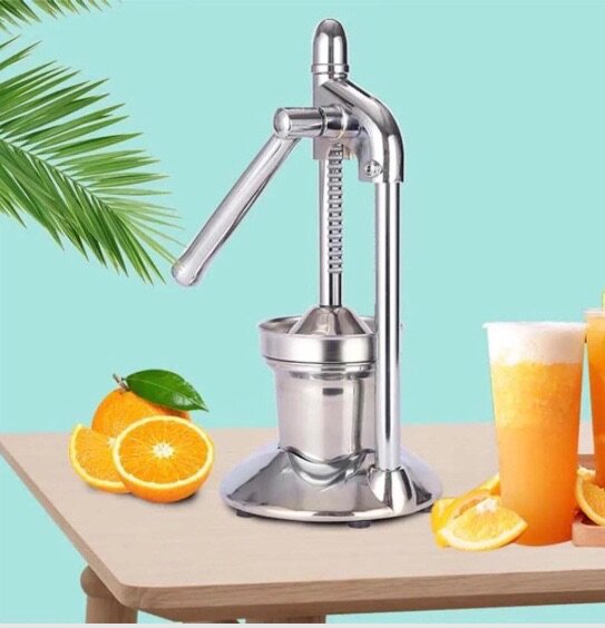 Presse-agrumes manuel en acier inoxydable