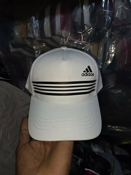 Casquette blanche Adidas