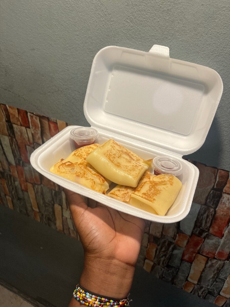 (3)grande Crêpes jambon fromag