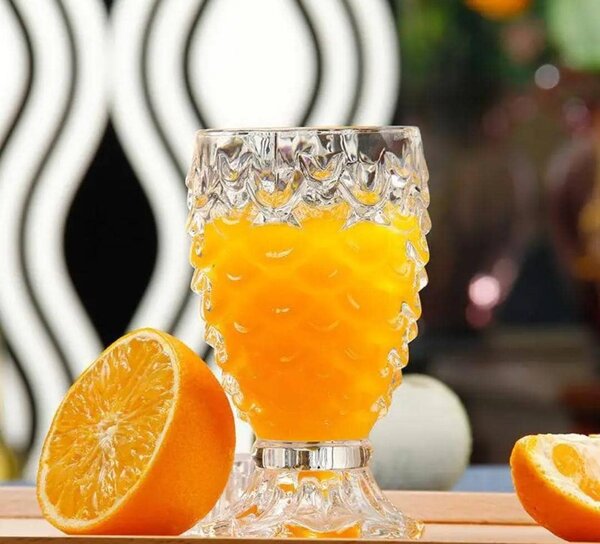 Pineapple Tiki Cocktail Glass