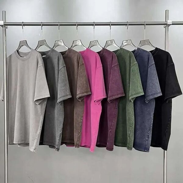 T-shirts unisex colorés en coton