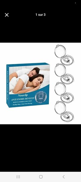 Nose Clip Anti-Ronflement