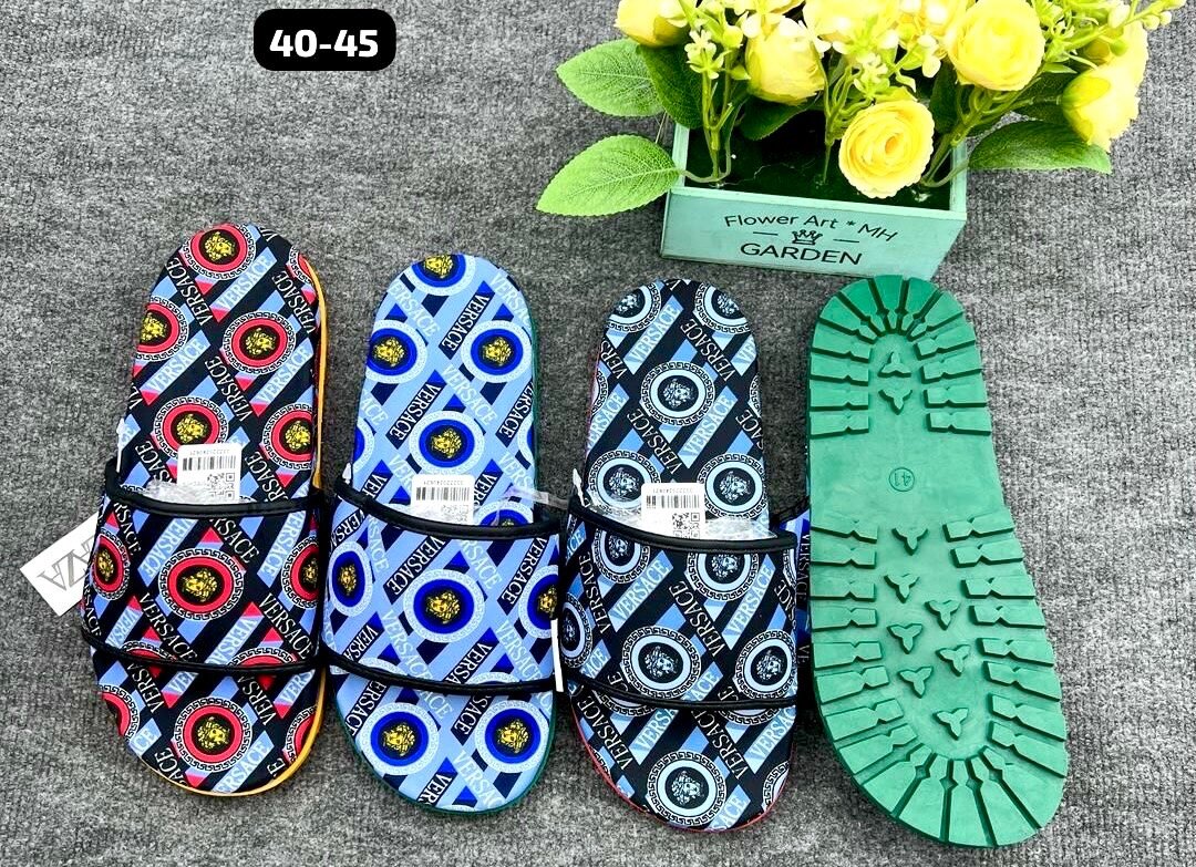 Zaza Versace & Nike Slides