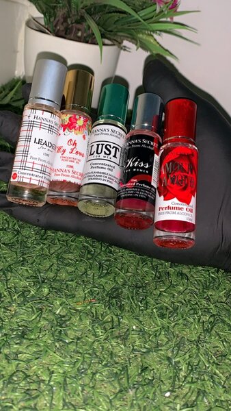 Perfume oil for men and women