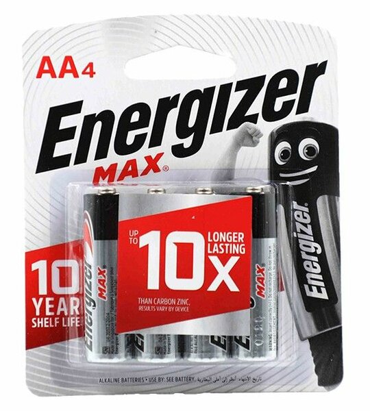 PILE ENERGIZER MAX AA4