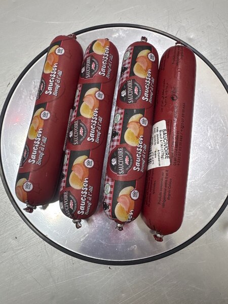 Saucisson de bœuf à lail 175g