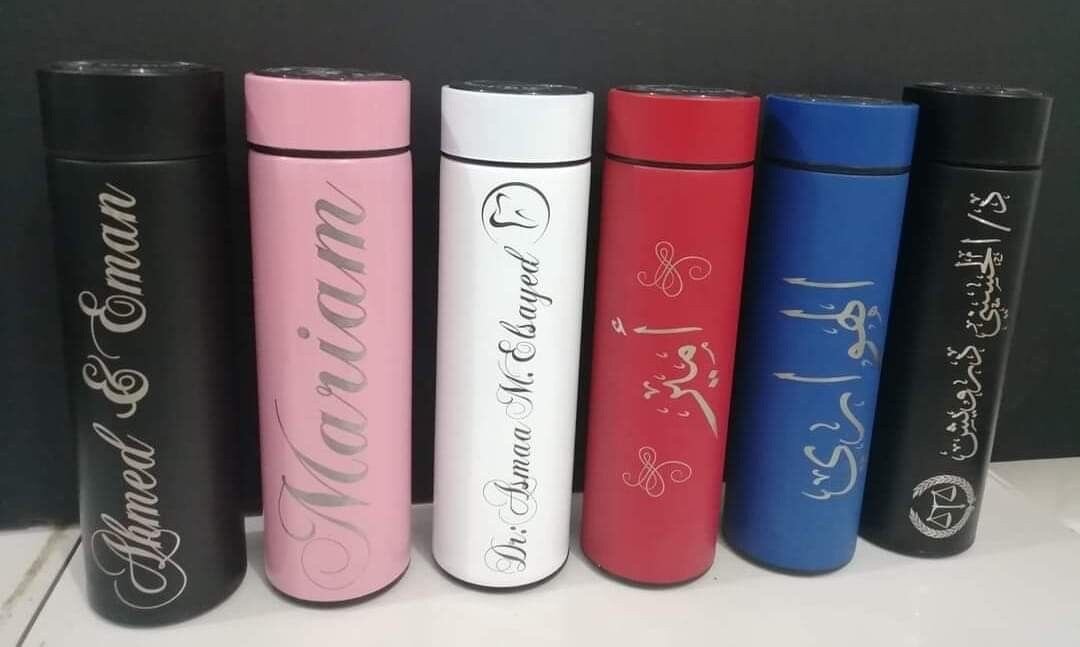 Customised thermal water bottle