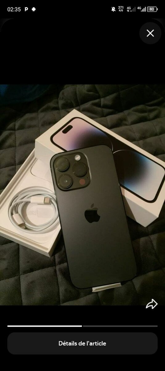 iPhone 14 Pro Boîte Neuve