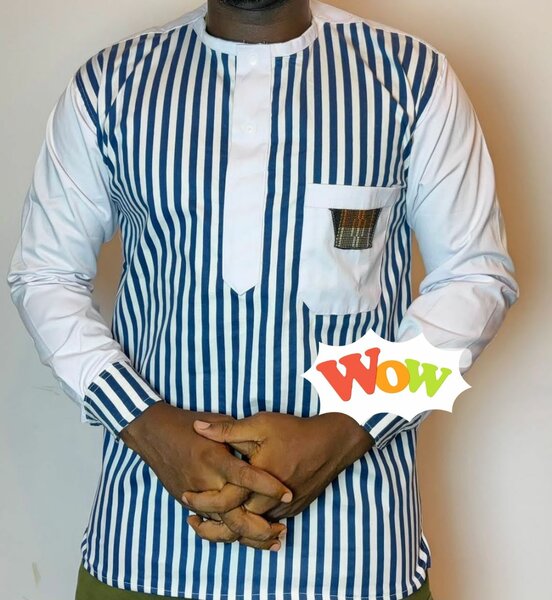 Chemise Homme Élégante Pagne