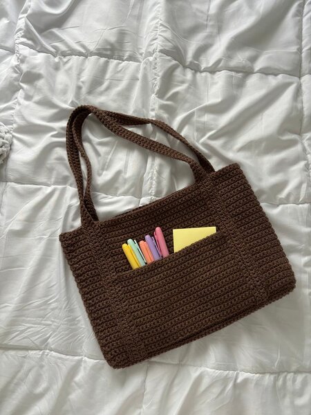 Sac en crochet fait main