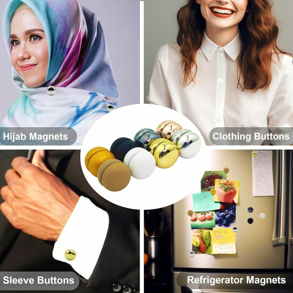 Hijab magnet/ Magnetic clip