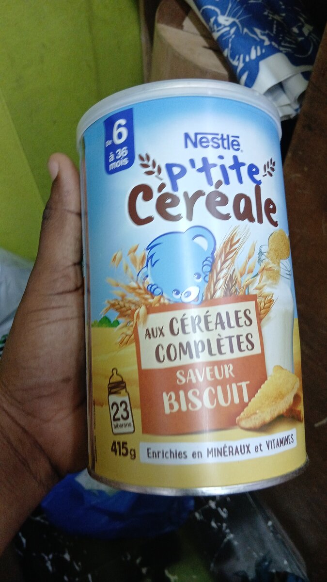 Céréales Complètes Saveur Biscuit