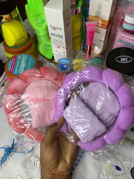 Bandeaux en peluche doux