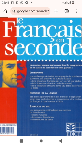 Manuel scolaire d'espagnol