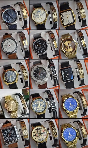 Montres élégantes avec bracelet