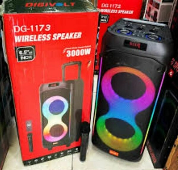 Enceinte Bluetooth Portable Puissante 3000W - Haut-Parleur sans Fil avec Micro