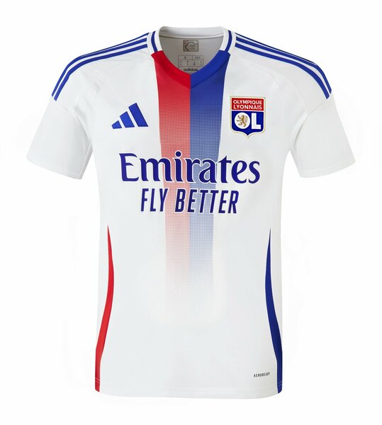 Maillot Domicile Olympique Lyonnais 2024-25