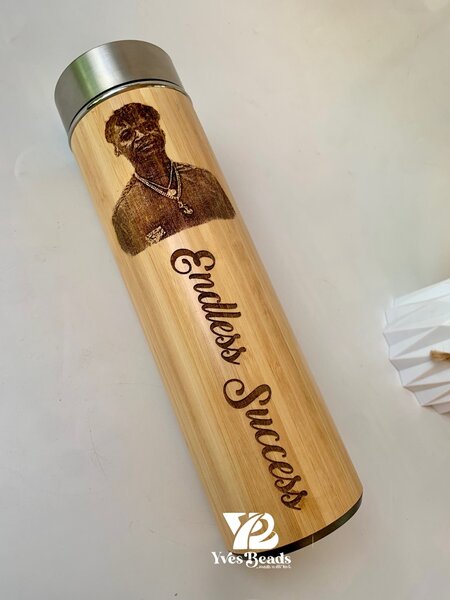 Bamboo bottle