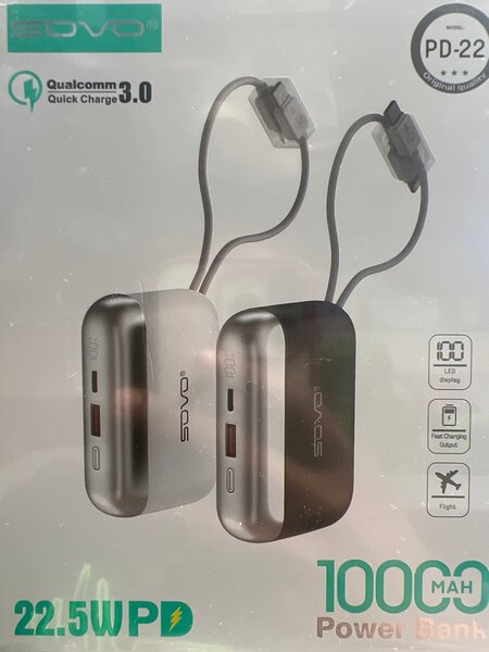 Batterie Externe Sovo 10000mAh