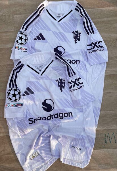 Maillot de football blanc homme