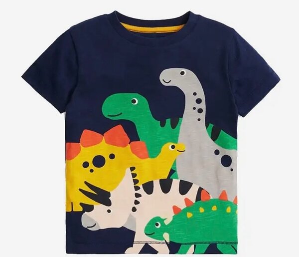Blue DINO T-Shirt (Premium Quality)